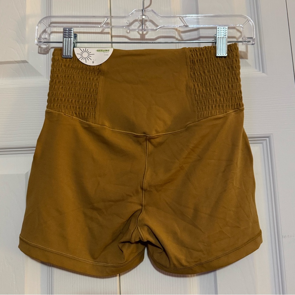 Women's Offline Chestnut colored Shorts - Picture 2 of 4